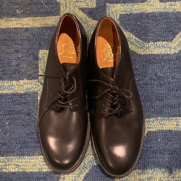 J Crew BLACK Ludlow derbys shoes oxfords leather dress shoes
Item AH880 main image 5